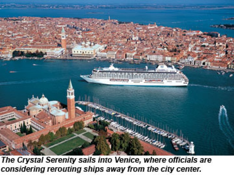Venice Plans to Reroute Cruise Ships