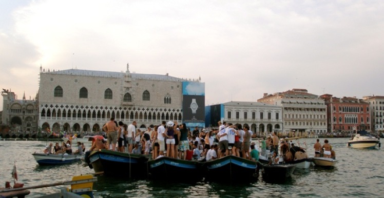 redentore boat festival in venice