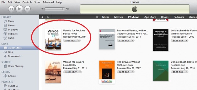 Venice for Rookies Travel Guide available in the iTunes Store