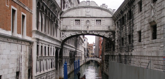 Bridge of Sighs in Venice Now Unveiled