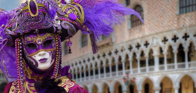 Carnival mask in Venice